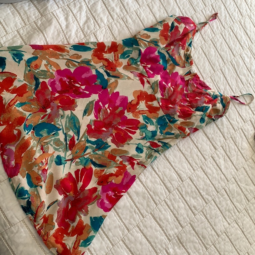 Floral skater dress